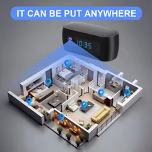 Mini Câmera Wi-Fi HD 1080p Thumbnail 4