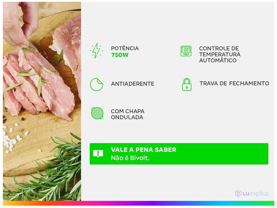 Sanduicheira Mondial Fast Grill Preta