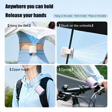 Ventilador USB Carro LED 360° Thumbnail 6