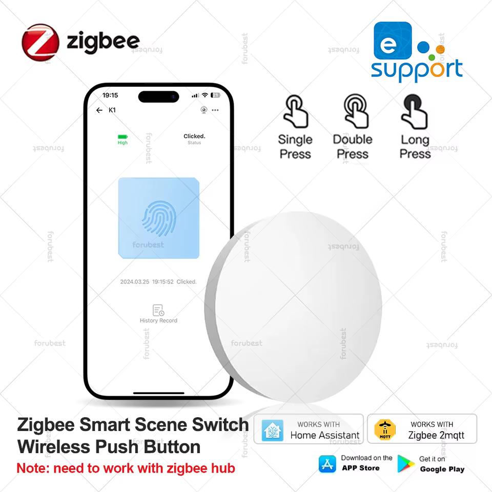 Botão Zigbee Ewelink para Automação