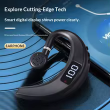 Fone Bluetooth IPX7 para Academia Thumbnail 1