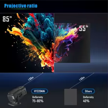 Projetor Mini HY320 720P Android Thumbnail 4
