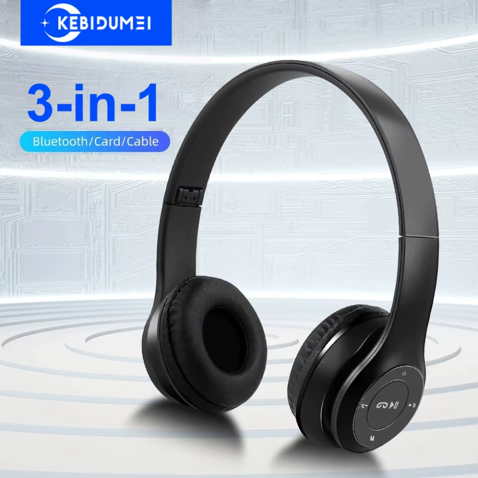 Fone Bluetooth 5.0 com Redução de Ruído e Cartão TF
