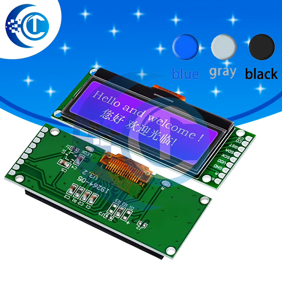 LCD 192x64 UC1609C com LED
