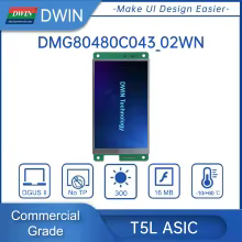 Módulo de Tela LCD DWIN 4.3" 480x800 IPS Thumbnail 3