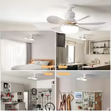 Ventilador de Teto LED 40W com Controle Remoto Thumbnail 6