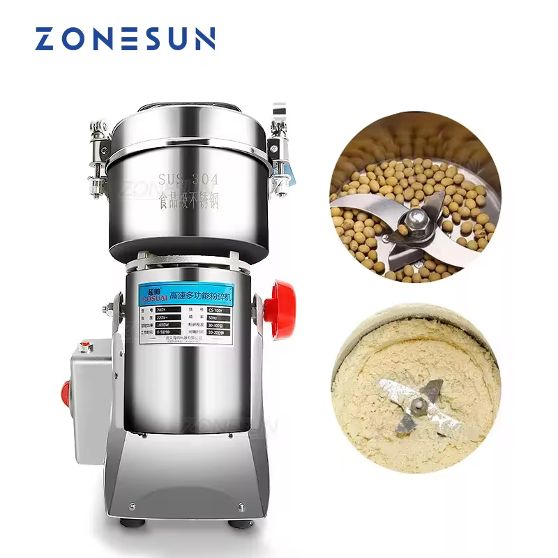 Moinho de Farinha ZONESUN 800g