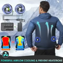 Ventilador de Resfriamento 5V 3 Velocidades Thumbnail 2
