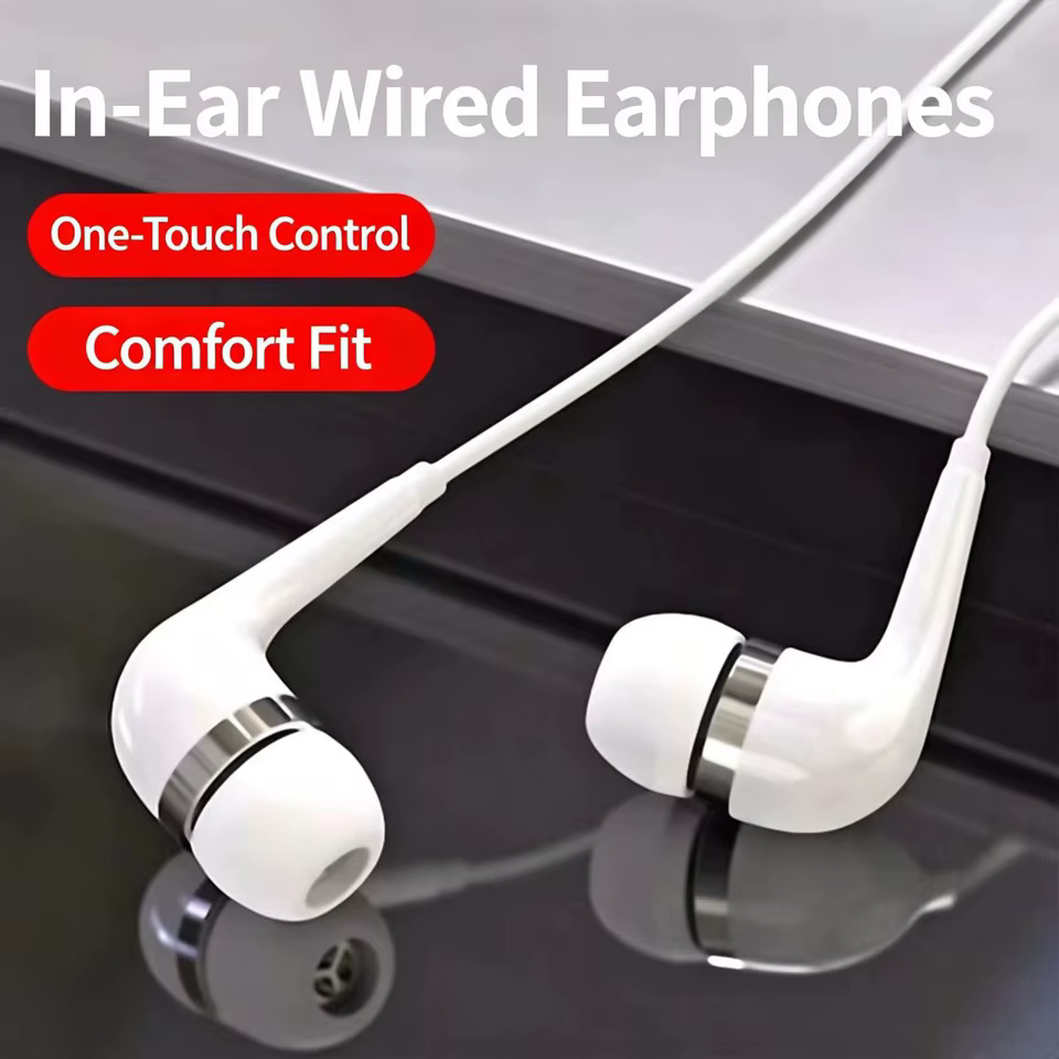 Fone de Ouvido 3.5mm com Microfone e Controle