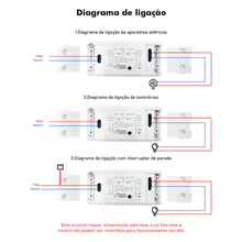 Interruptor Inteligente WiFi 16A TUYA Thumbnail 6
