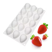 Molde Silicone Morango Thumbnail 5