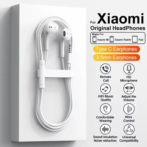 Fone de Ouvido Universal com Fio