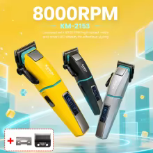 Máquina de Cortar Cabelo Kemei KM-2153 Profissional Thumbnail 1