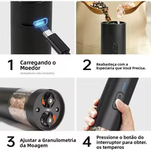 Moedor de Sal e Pimenta Automático Thumbnail 6
