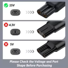 Adaptador Carregamento Tipo-C 15V Philips OneBlade Thumbnail 4