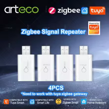 Repetidor Zigbee Tuya USB 4 Pçs Thumbnail 1