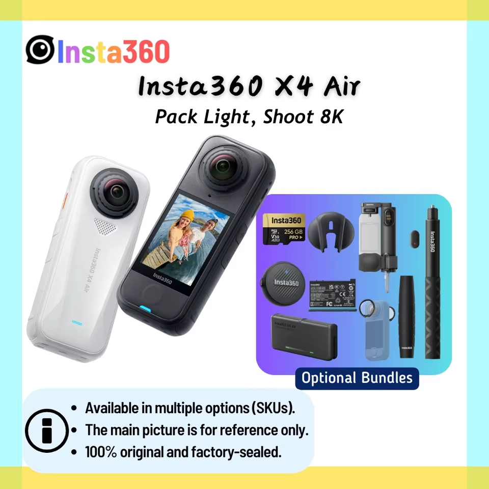 Câmera Insta360 X4 Air 8K 360°
