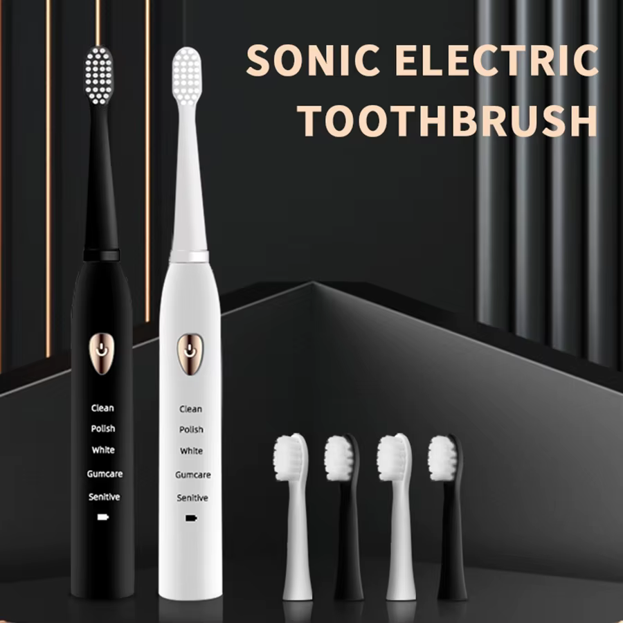 Escova de Dentes Elétrica Sonic Jian 5 Modos