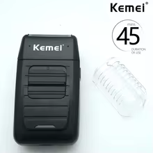 Kemei KM-1102 Barbeador Elétrico Recarregável Thumbnail 1