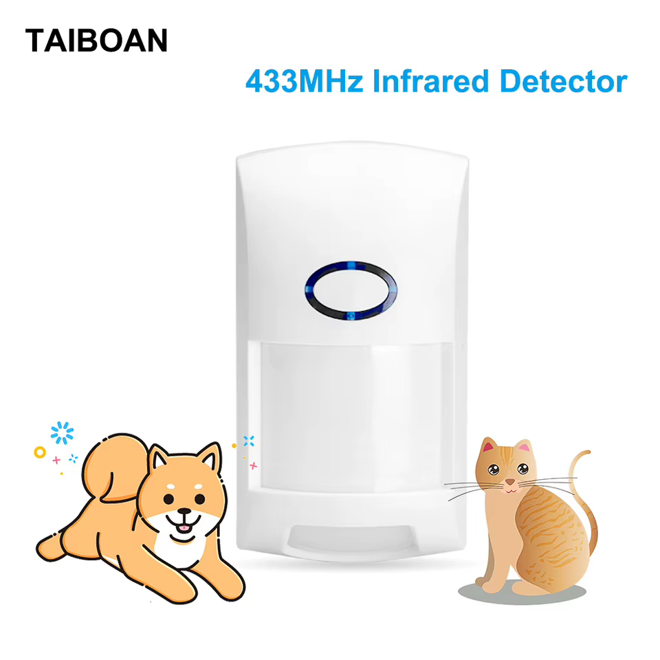 Detector de Movimento PIR 433MHz