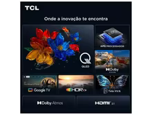 Smart TV TCL 65" 4K QLED Google TV Thumbnail 3