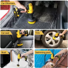 Kit Escovas de Limpeza para Carro Thumbnail 4