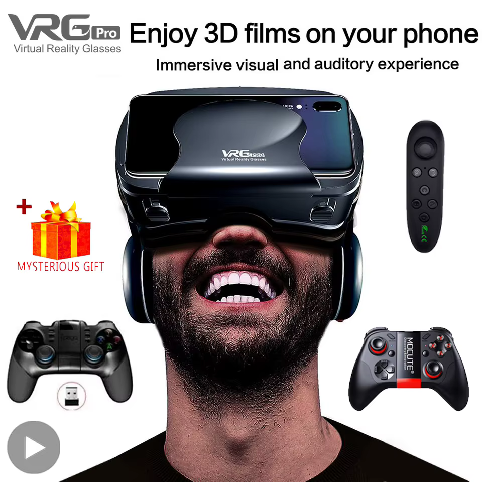 VRG Pro Óculos VR 3D