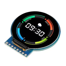 Tela LCD Redonda 1.28" RGB 240x240 Thumbnail 4