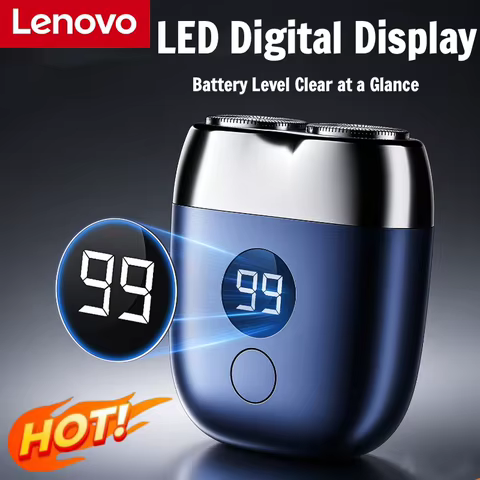 Barbeador Elétrico Lenovo Mini