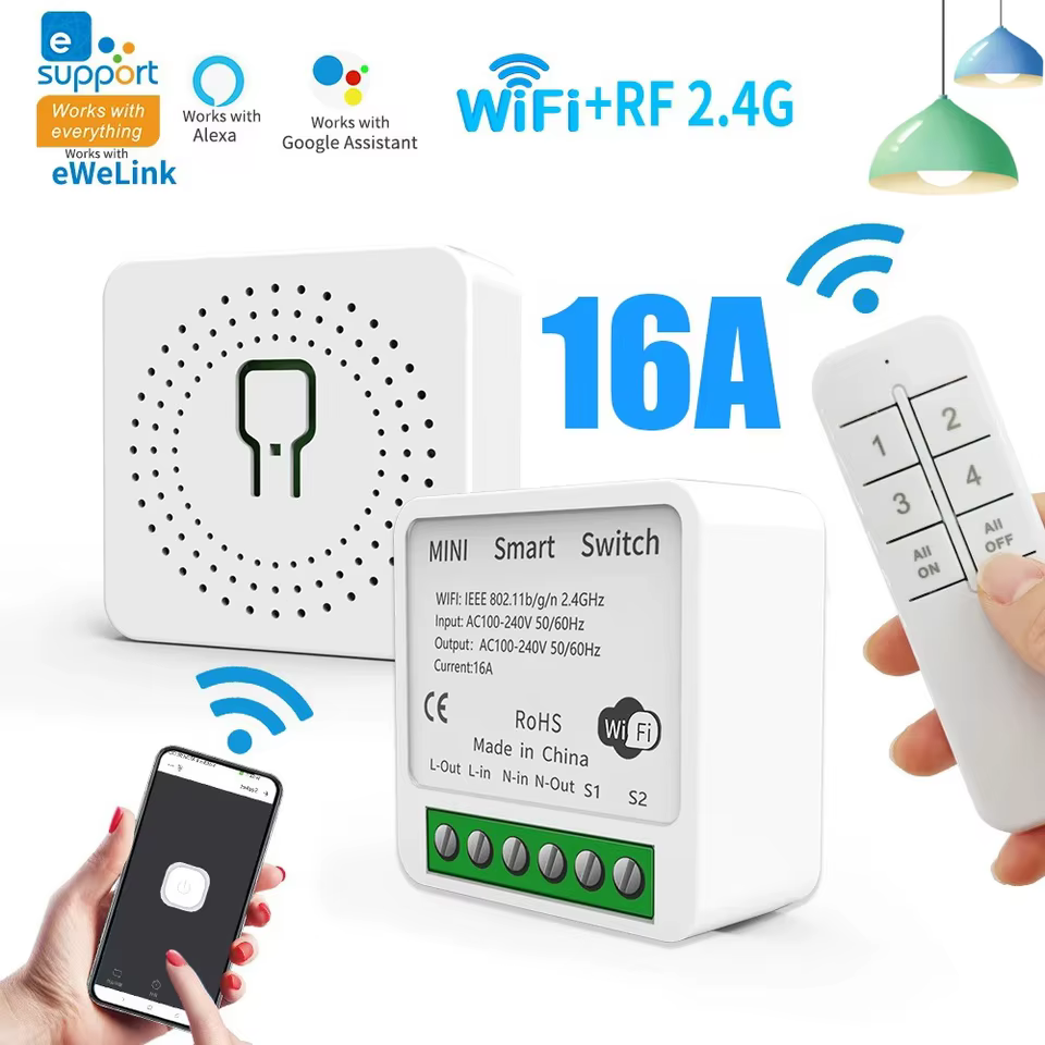 Interruptor Inteligente WiFi 16A