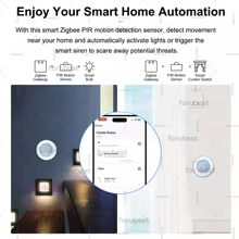 Sensor de Movimento Zigbee PIR Forubest Thumbnail 5