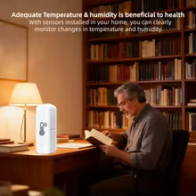 Sensor Temperatura e Umidade Zigbee 3.0 Thumbnail 4