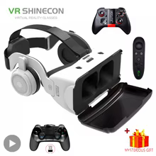 Óculos VR Shinecon 3D com Controle Thumbnail 1