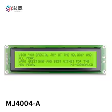 Display LCD 40x4 Amarelo-Verde 18 Pinos Thumbnail 2