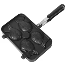 Forma Waffle Taiyaki 4 Peças Thumbnail 2