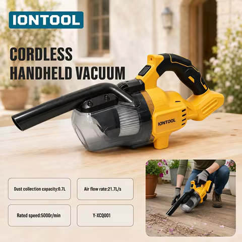 Aspirador Portátil Sem Fio IONTOOL 400W