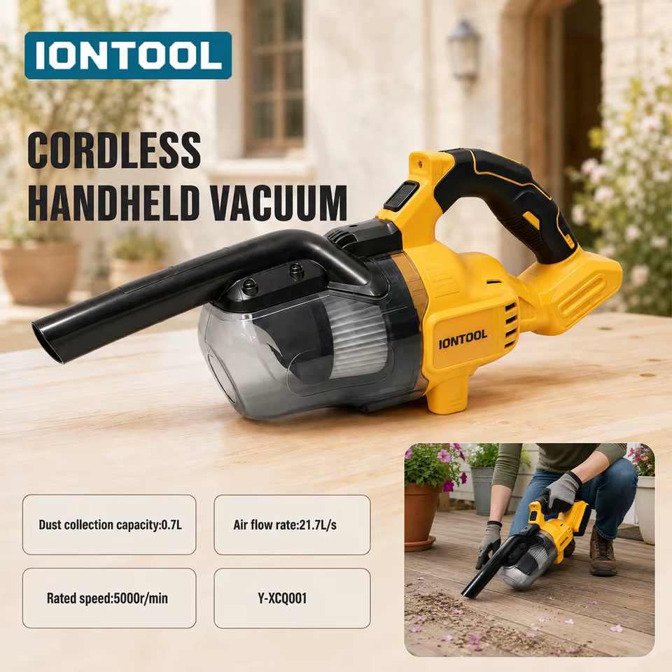 Aspirador Portátil Sem Fio IONTOOL 400W