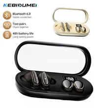 KEBIDUMEI Fones Bluetooth 6.0 TWS Thumbnail 1