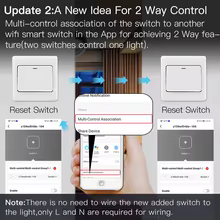 Interruptor Inteligente WiFi RF 433 Thumbnail 3