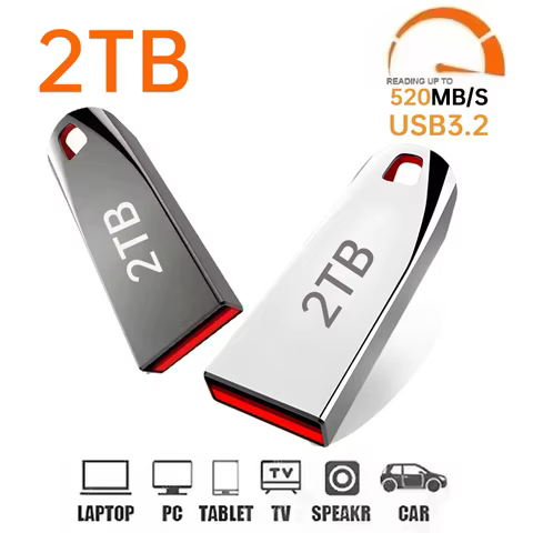 Pen Drive USB 3.2 2TB Tipo-C
