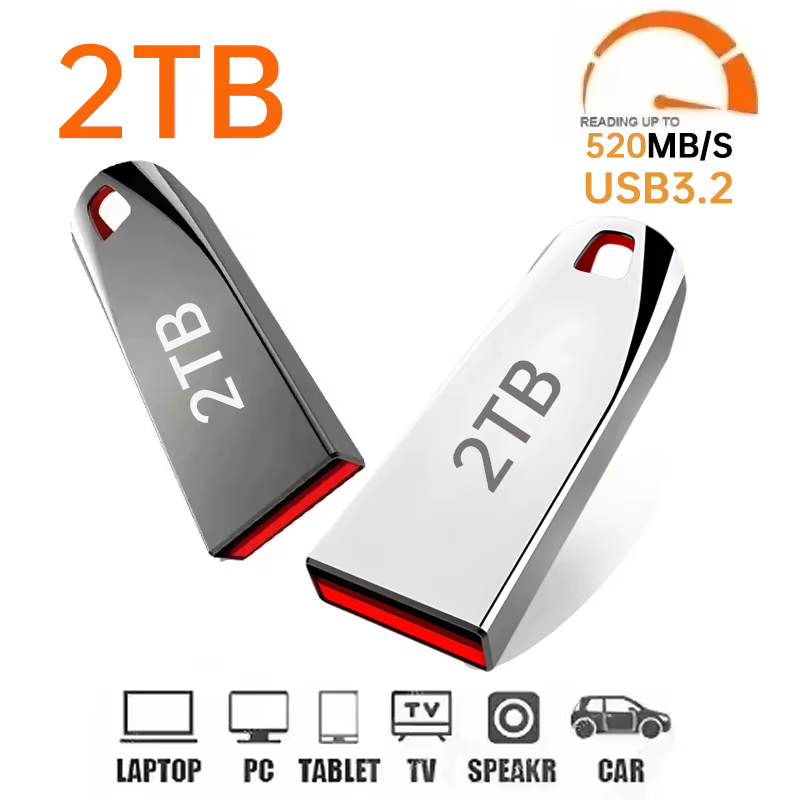 Pen Drive USB 3.2 2TB Tipo-C