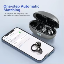 Fones Bluetooth OWS BT 5.4 com Display LED Thumbnail 4