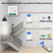 Interruptor WiFi Inteligente Tuya RF433 Thumbnail 4