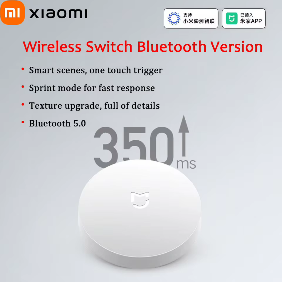 Interruptor Xiaomi Bluetooth Mesh