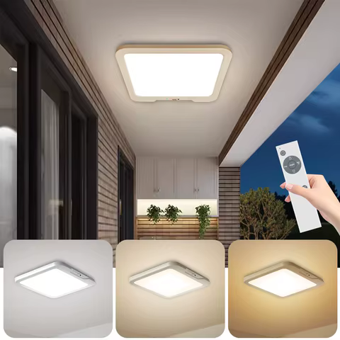 Luz de Teto Inteligente com Bateria Backup