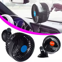 Ventilador Carro Elétrico 12/24V Thumbnail 5