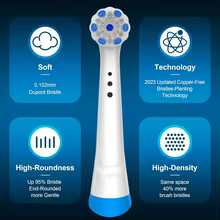 Cabeças de Escova Oral-B iO 4 Peças Thumbnail 5