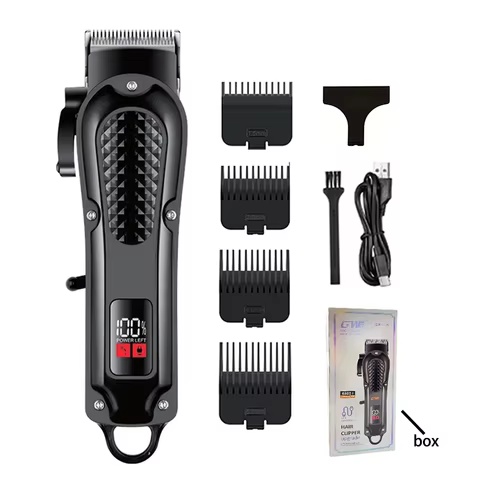 Máquina de Corte de Cabelo Profissional Sem Fio