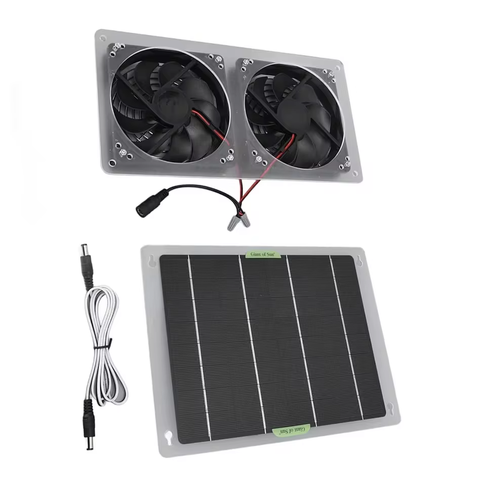 Ventilador Solar Extrator 100W