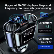 Carregador Carro USB PD 120W Display LED Thumbnail 2